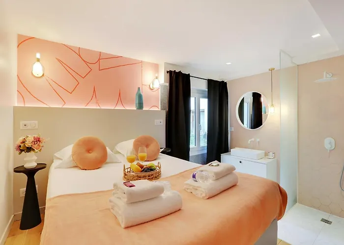아파트 Serene For 6p Near The Marais